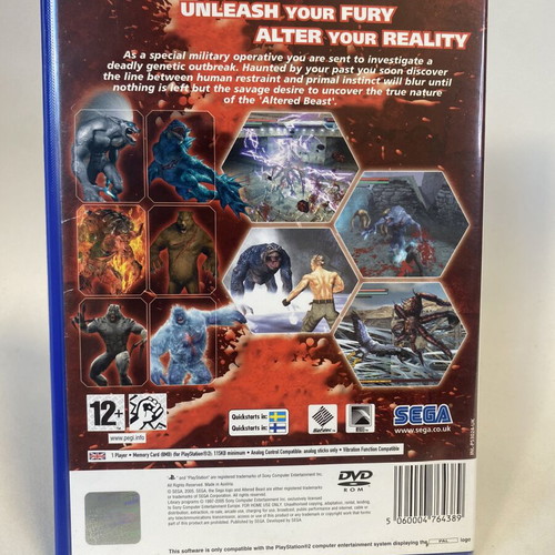 Altered Beast PlayStation 2 PS2 like new, complete, English