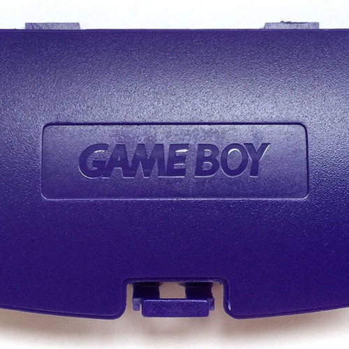 Gameboy Color Battery Cover Purple OEM new
