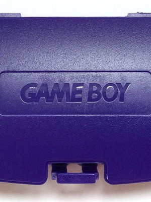 Gameboy Color Battery Cover Purple OEM new