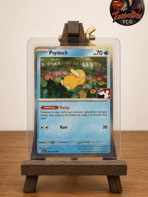 Psyduck Holo κάρτα Pokémon TCG Prize Stamp Series 9 σαν καινούργιο