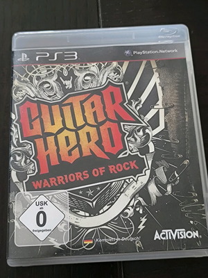 Guitar Hero Warriors of Rock PS3 used