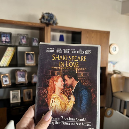 Shakespeare in Love DVD movie, romantic historical