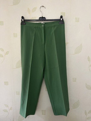 A-Style women's summer pants green, new, 3/4 length