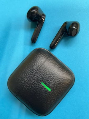 Bluetooth ασύρματα ακουστικά i30 καινούργια, μαύρα με θήκη φόρτισης