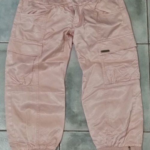 Freeman T.Porter Capri women's satin pants like new, pastel pink