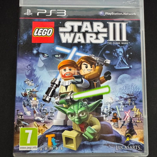 Lego Star Wars III The Clone Wars PlayStation 3 like new