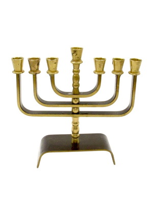Vintage Brass Menorah like new