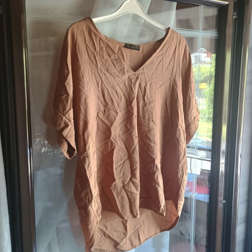 Summer blouse New Collection NoL like new, airy, brown