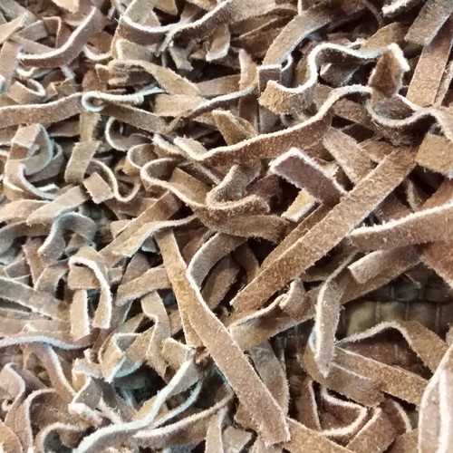 Leather rug 1.60x2.30 handmade from India