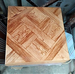 Πλακάκια δαπέδου 33*33 σχέδιο ξύλου γυαλιστερό φινίρισμα