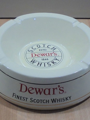 Dewar's scotch whisky διαφημιστικό κεραμικό τασάκι #2 σαν καινούργιο