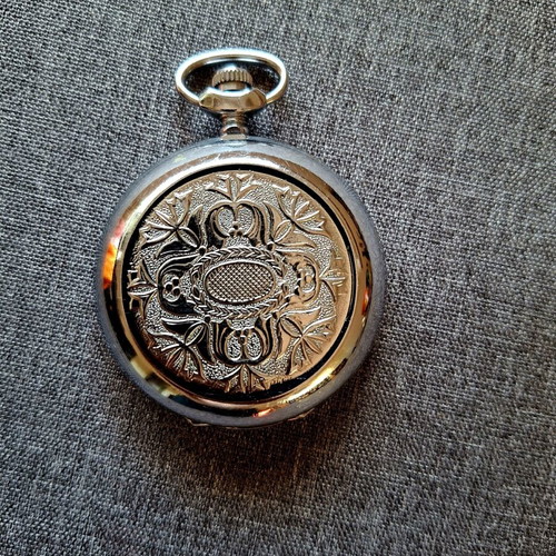 Molnija USSR Vintage Pocket Watch 50 mm like new, manual winding