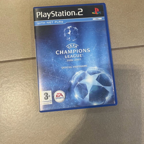Champions League 2006-07 PS2 like new, complete in box