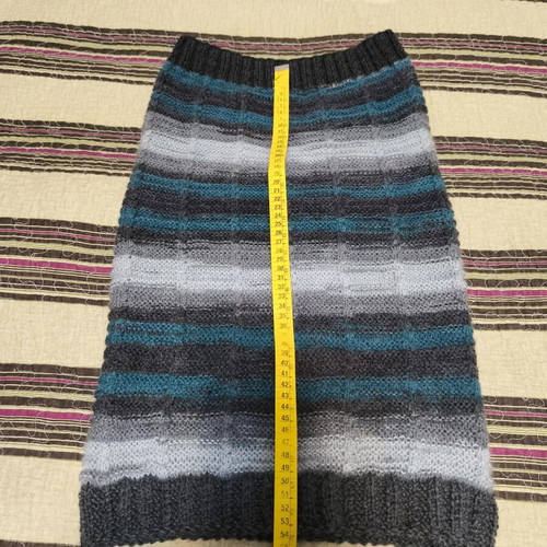 Knitted neck scarf handmade, new, unisex