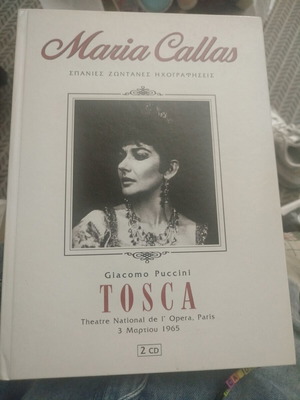 Maria Callas Tosca 2 CD used, classical