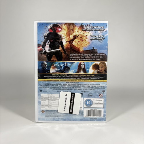 Aquaman DVD sealed with English subtitles