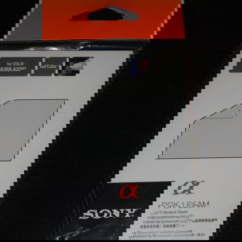 Sony PCK-LS5AM Screen Protection Film for Sony A380, A330 new