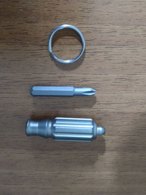 Mini titanium screwdriver new