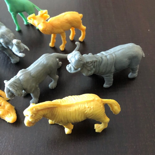 Biokonto jungle animals plastic like new