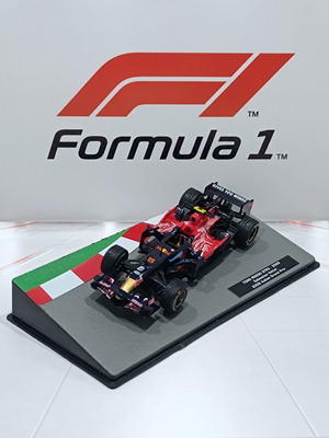 Toro Rosso STR3 2008 Sebastian Vettel Italian Grand Prix Winner 1:43 Diecast Model like new