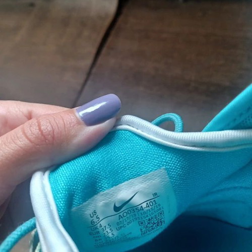 Nike Zoom 2k shoes used, EU37.5, white and blue