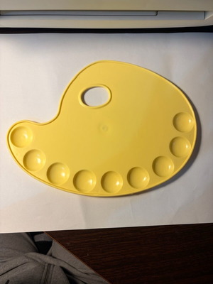 Plastic painting palette new