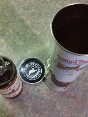 The Famous Grouse collectible Scotch whisky with box, new