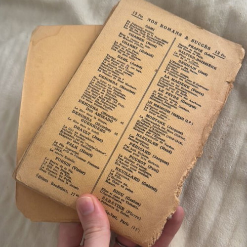 L’Archange Aux Pieds Fourchus by Maurice Dekobra refurbished French book