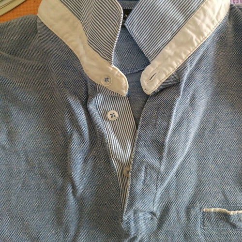 Zara medium Polo shirt like new, light blue