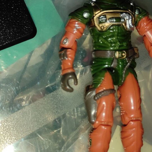 G.I.JOE Altitude (v1) (Sky Patrol) figure used with equipment