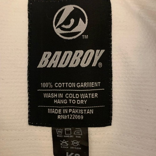 Bad Boy BJJ K3 gi kids like new, barely worn