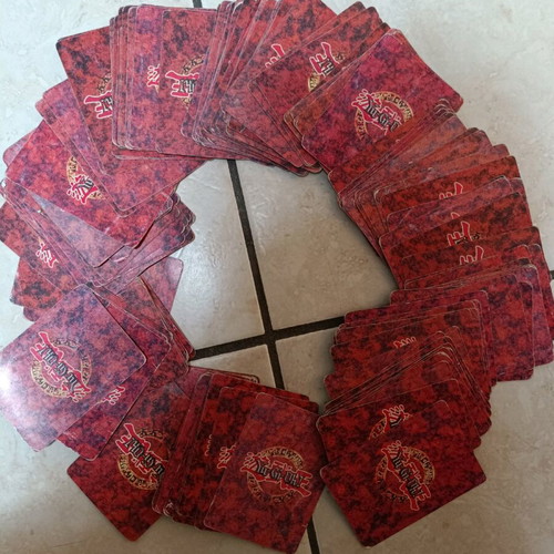 Yu-Gi-Oh card pack like new, around 100 cards