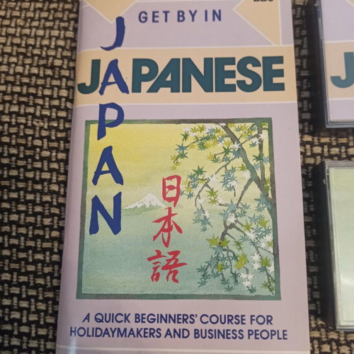 Get By in Japanese BBC Travel Pack language course, like new