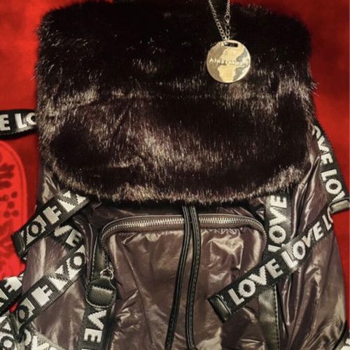 Backpack Alex Max used, black shoulder bag