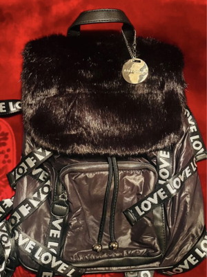 Backpack Alex Max used, black shoulder bag
