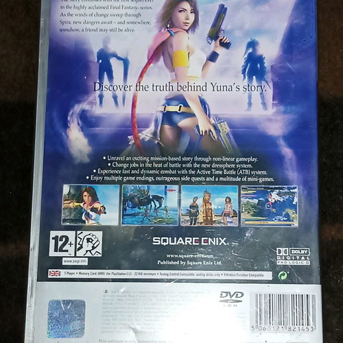Final Fantasy X-2 PS2 DVD like new