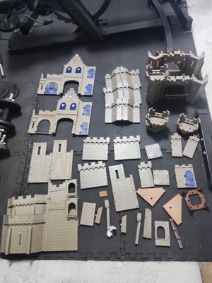 Playmobil κάστρο 3228 μεταχειρισμένο, διπλό σετ με μικρές ελλείψεις