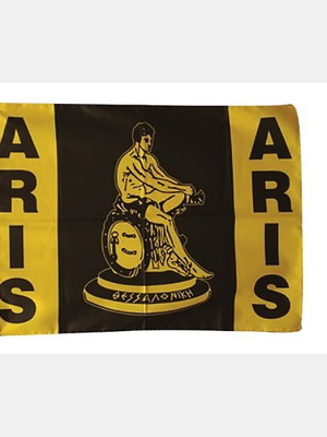 Aris Official Football Team Flag 70x100 cm new, authentic
