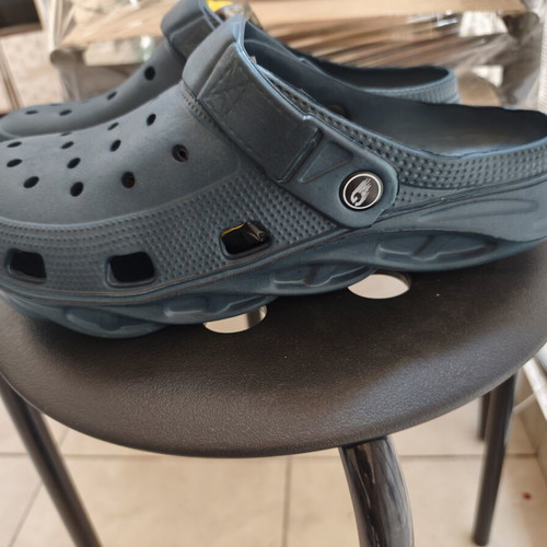Gezer clogs size 43 new, blue, lightweight with high sole