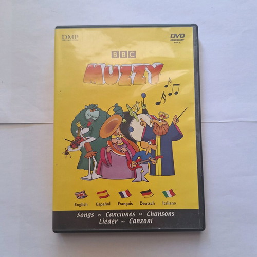 BBC Muzzy Multilingual Language Learning DVDs like new, set of 15