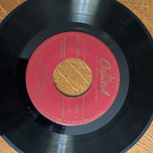 Bolero 45 RPM vinyl record by Ravel
