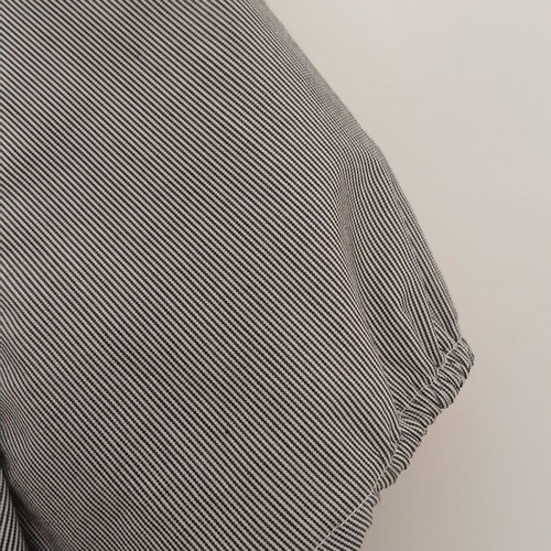 Marks and Spencer women's striped shirt size 14 like new, black and white