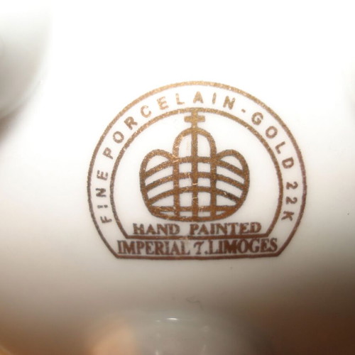 Limoges porcelain egg vintage used