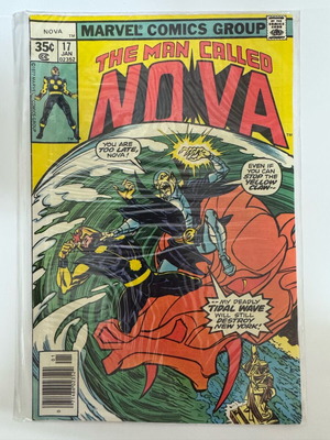 The Man Called Nova issue 17 used, English
