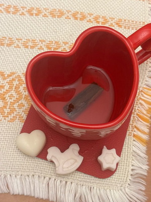 Heart Mug and Gift Wax Melts New in Gift Set
