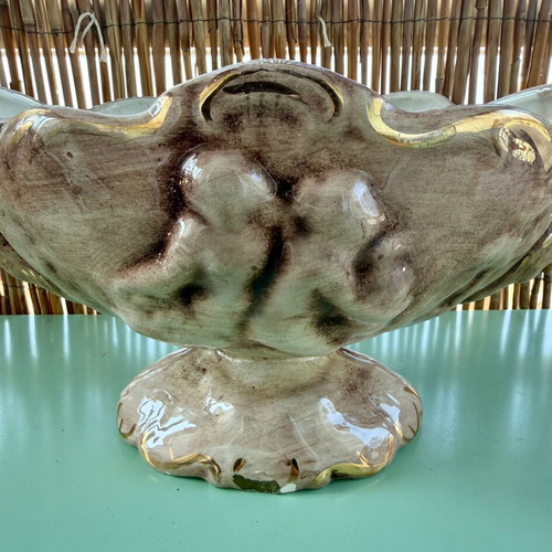 Vintage vessel used, 37cm length, 11cm base diameter