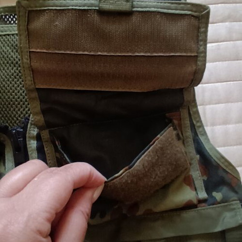Tasmanian Tiger Tactical Molle Battle Vest Flecktarn Slightly Used