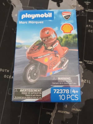 Playmobil Marc Marquez σετ Ducati με μοτοσυκλέτα, επίσημη άδεια