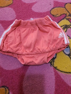 Adidas baby skirt-shorts like new for 6-9 months