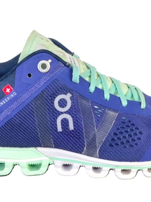 On Cloudflow women's running shoes like new, size 36.5, blue